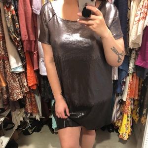 Free people sequin dress- large